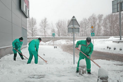 Уборка снега